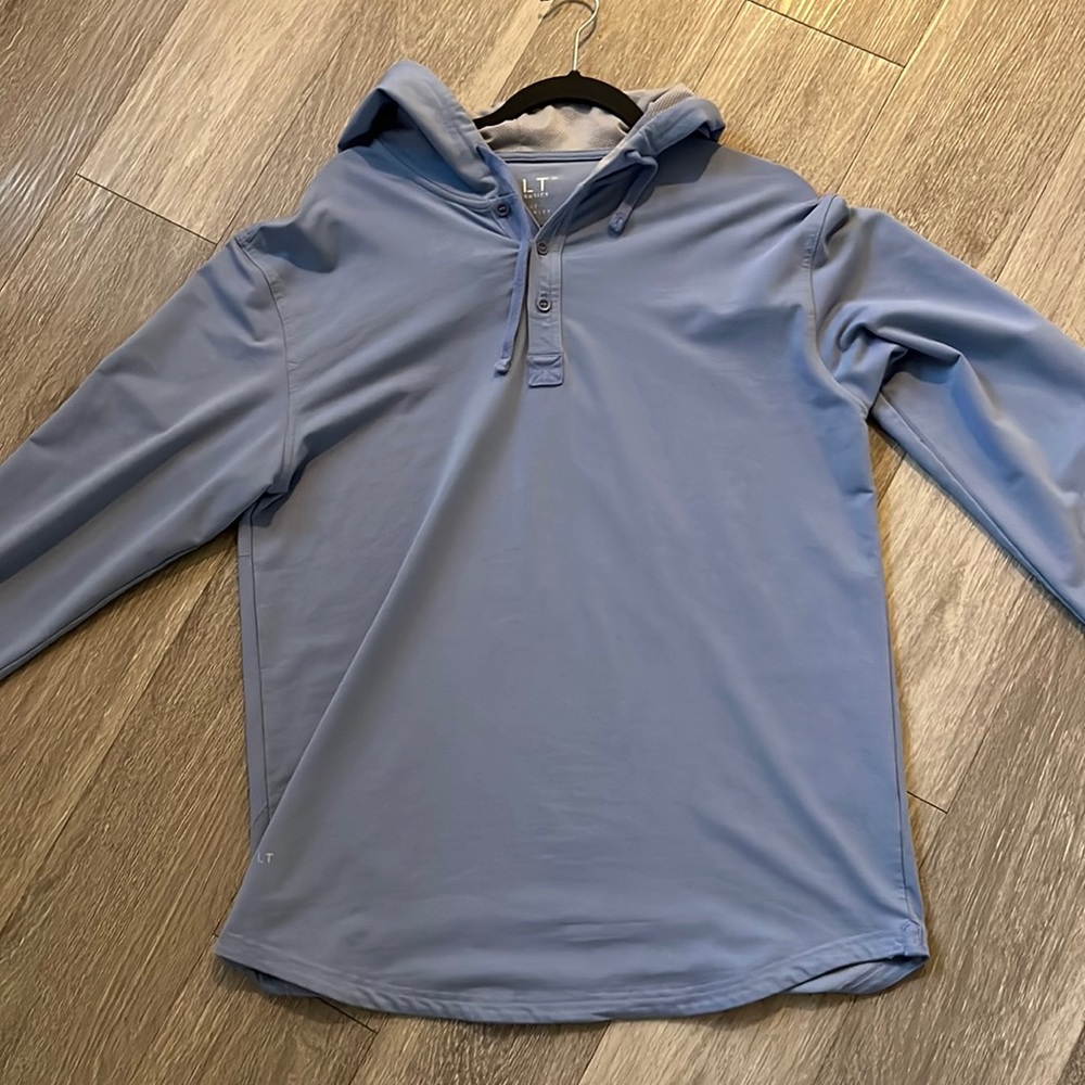 Built Basics drop cut hoodie size L